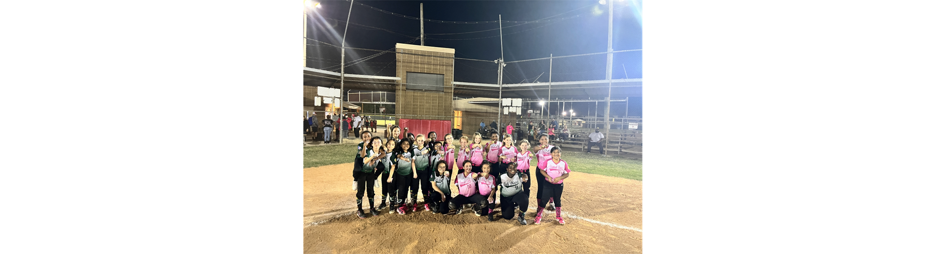 10u Diamond Divas & Lady Dragons 1st and 2nd in the EOS Tournament