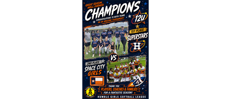 12u End Of Season Tournament Winners